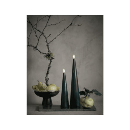 Bougie "Cône" LED - Vert