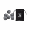 Coffret de 6 glaçons en pierre de basalte
