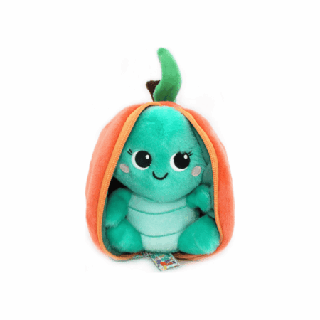 Peluche 2 en 1 réversible "Corvet La Tortue Pêche"