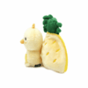 Peluche 2 en 1 réversible "Nugget Le Poussin Ananas"