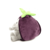 Peluche 2 en 1 réversible "Velvet L'Eléphant Aubergine