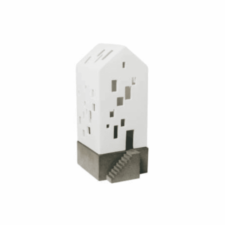 Photophore ''Residential Building", base en béton - Small