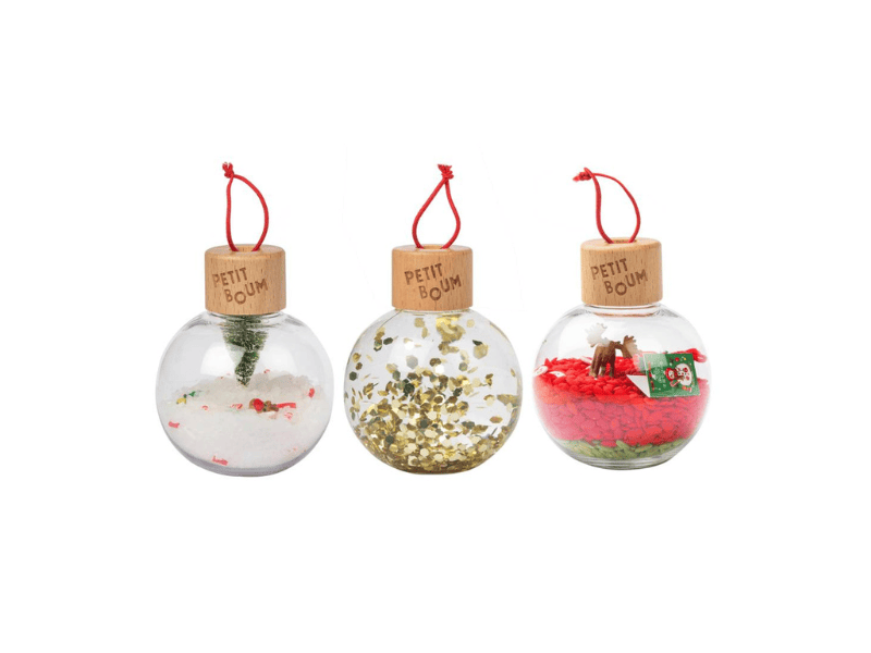 Boules sensorielles de Noël