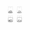 Coffret de 2 shooters "Mont Blanc- Everest"