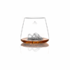 Set de 2 verres à whisky "Mont Tofane - Mont Marmolada"