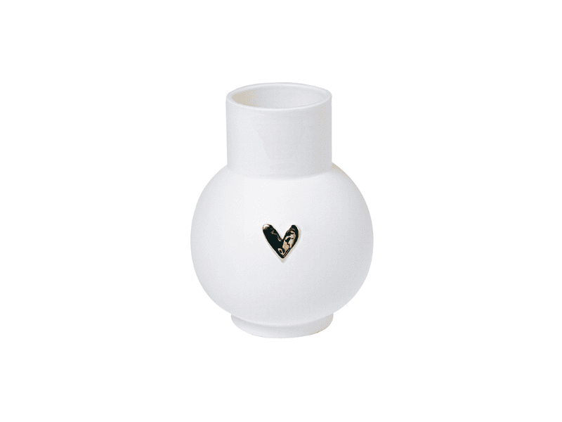 Vase Boule "Coeur Doré" - Large