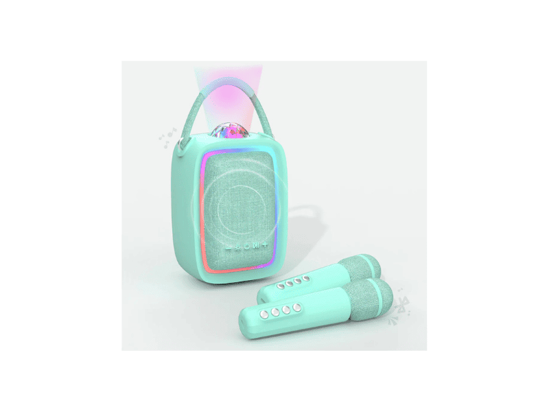 Enceinte & Karaoké Lumineuse "SINGY PARTY" - Bleu