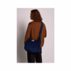 Sac hobo "Claire" - Velours Marine