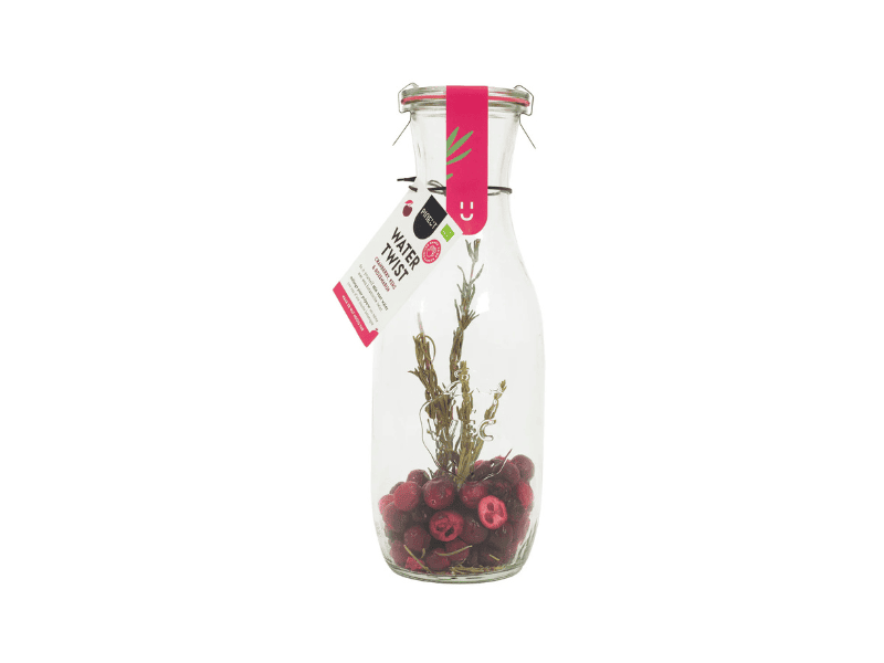 Watertwist "Cranberry, Cerise & Romarin"