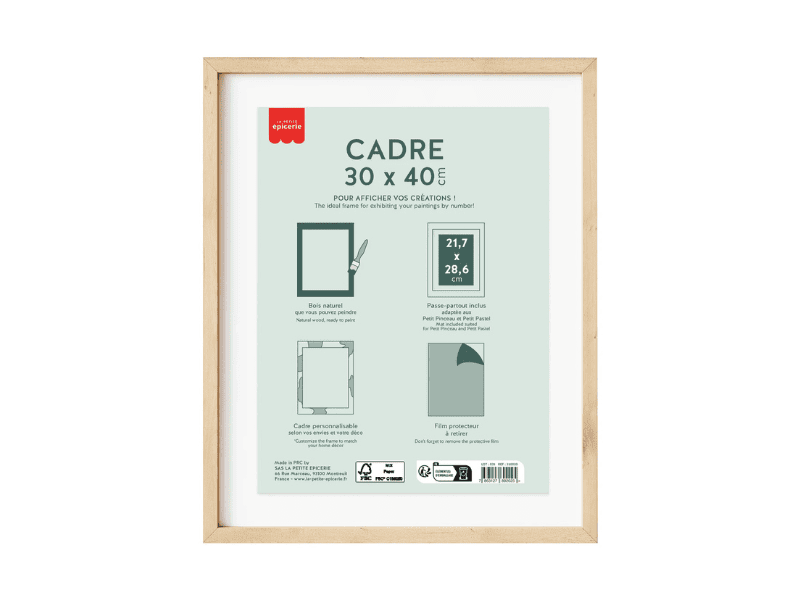 Kit de peinture aux numéros