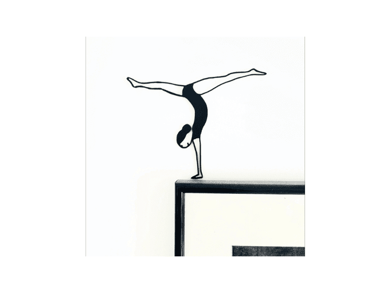 Figurine "La gymnaste"